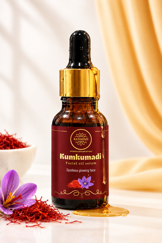 Kumkumadi facial oil serum