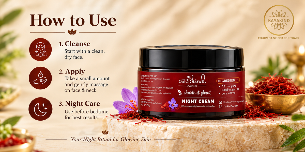 Shatdhutghrit night cream